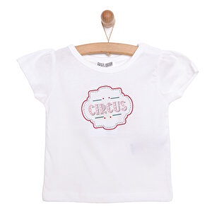 Basic Baskılı Tshirt Kız Bebek