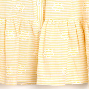 Basic Daisy Line Elbise-Şort Kız Bebek