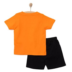 Basic Desenli Şortlu Takım Erkek Bebek Basic Desenli Şortlu Takım Erkek Bebek
