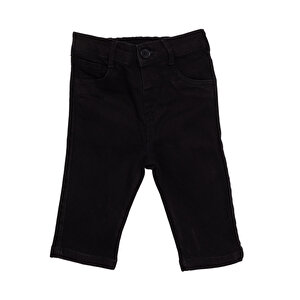 HelloBaby Basic Elastik Bel, Siyah, 9 Ay