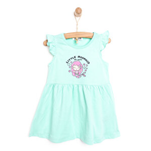 HelloBaby Basic Elbise, Mint, 9 Ay
