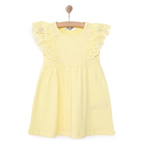 HelloBaby Basic Elbise, Bej, 1,5 Yaş