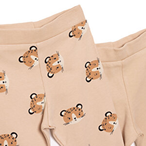 Basic Erkek Ayıcık Baskılı 2li Patiksiz Alt Erkek Bebek Basic Erkek Ayıcık Baskılı 2li Patiksiz Alt Erkek Bebek