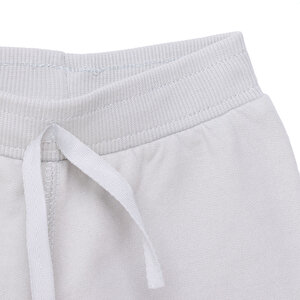 Erkek Bebek Eşofman Alt Şardonlu Kumaş Ribana Paça Gri