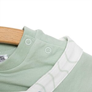 Basic Erkek Balina Desenli Şort Salopet-Tshirt Erkek Bebek Basic Erkek Balina Desenli Şort Salopet-Tshirt Erkek Bebek