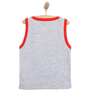 Basic Erkek Canavar Baskılı Atlet Tshirt Erkek Bebek Basic Erkek Canavar Baskılı Atlet Tshirt Erkek Bebek