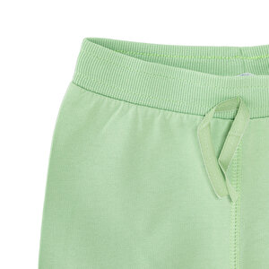 Erkek Bebek Eşofman Alt İki İplik Kumaş Ribanalı Paça