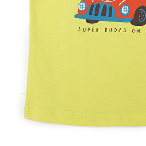 Basic Erkek Hayvan ve Araba Baskılı Atlet Tshirt Erkek Bebek Basic Erkek Hayvan ve Araba Baskılı Atlet Tshirt Erkek Bebek