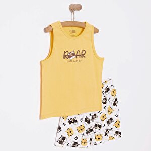 Basic Erkek Kaplan Baskılı Atlet-Şort Erkek Bebek Basic Erkek Kaplan Baskılı Atlet-Şort Erkek Bebek