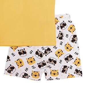 Basic Erkek Kaplan Baskılı Atlet-Şort Erkek Bebek Basic Erkek Kaplan Baskılı Atlet-Şort Erkek Bebek