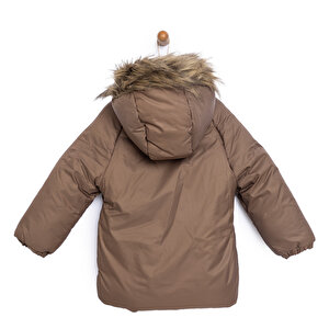 Basic Erkek Kapüşonlu Mont Erkek Bebek