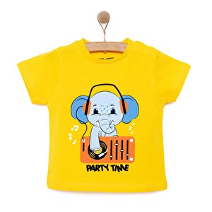 HelloBaby Basic Erkek Parti, Sarı, 6 Ay