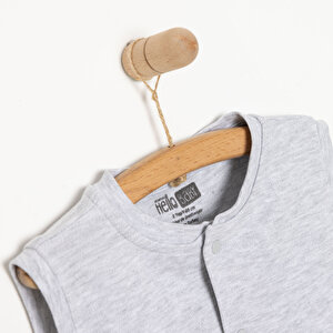 Erkek Bebek Basic Yelek İnterlok Düğmeli Erkek Bebek Basic Yelek İnterlok Düğmeli