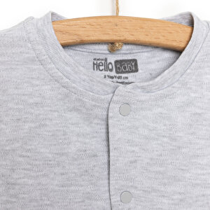 Erkek Bebek Basic Yelek İnterlok Düğmeli Erkek Bebek Basic Yelek İnterlok Düğmeli