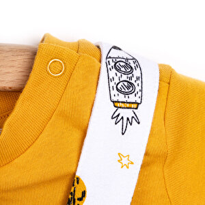 Basic Şort Salopet-Tshirt Basic Şort Salopet-Tshirt