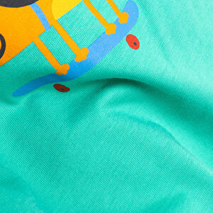 Basic Erkek Süper Köpek Baskılı Atlet Tshirt Erkek Bebek