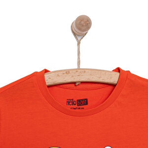 Basic Erkek Tatil ve Zürafa Baskılı T-Shirt Erkek Bebek Basic Erkek Tatil ve Zürafa Baskılı T-Shirt Erkek Bebek