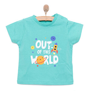 HelloBaby Basic Erkek Uzay, Yeşil, 6 Ay