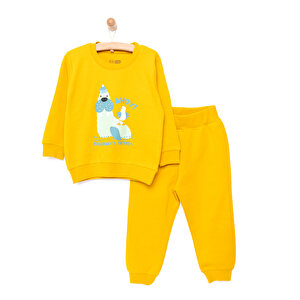 HelloBaby Basıc Eşofma, Dark Olive, 6 Ay