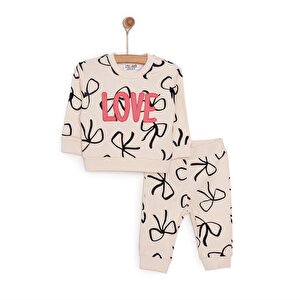 HelloBaby Basic Kız Fiyon, Desenli, 6 Ay