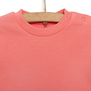 Basic İnterlok  Uzun kol Tshirt Kız Bebek