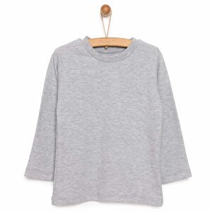 Unisex Bebek Tişört İnterlok Çıtçıtlı Bisiklet Yaka Uzun Kol Beyaz Unisex Bebek Tişört İnterlok Çıtçıtlı Bisiklet Yaka Uzun Kol Beyaz