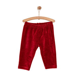 HelloBaby Basic Kadife Eşof, Bordo, 6 Ay