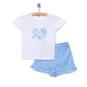 HelloBaby Basic Kalp ve, Açık Mavi, 6 Ay