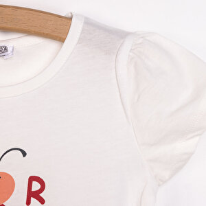 Basic Kiraz Baskılı Tshirt Kız Bebek Basic Kiraz Baskılı Tshirt Kız Bebek