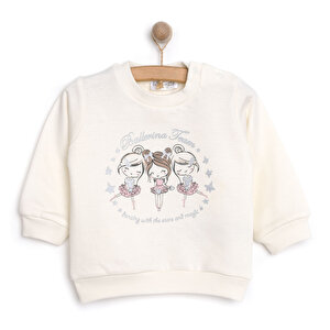 HelloBaby Basic Kız Az Şardo, Ekru, 6 Ay