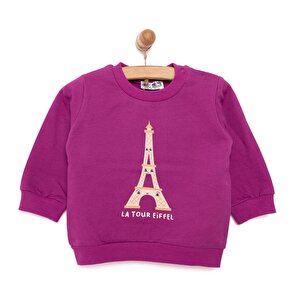 HelloBaby Basic Kız Az Şardon, Mor, 6 Ay