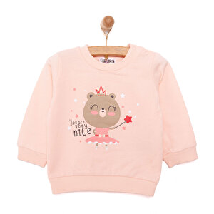 HelloBaby Basic Sweats, Açık Pembe, 6 Ay HelloBaby Basic Sweats, Açık Pembe, 6 Ay