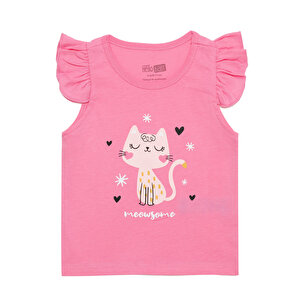 HelloBaby Basic Kız Baskılı, Pembe, 9 Ay