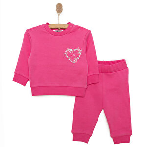 HelloBaby Basic Kız Çiçek B, Pembe, 6 Ay
