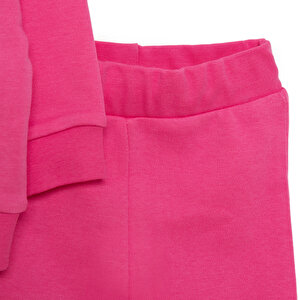 Basic Kız Çiçek Baskılı Eşofman Takımı Kız Bebek