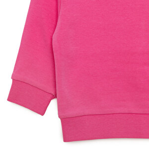 Basic Kız Çiçek Baskılı Eşofman Takımı Kız Bebek