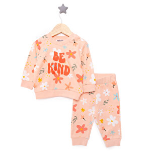 HelloBaby Basic Kız Çiçek, Desenli, 6 Ay