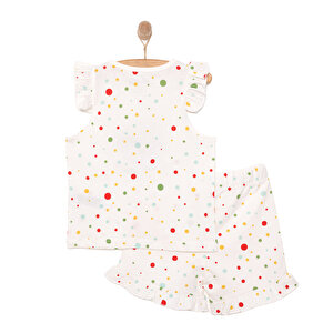 Basic Kız Çilek Baskılı Atlet-Şort Kız Bebek