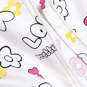 Basic Kız Desenli Kapüşonlu Hırka Kız Bebek Basic Kız Desenli Kapüşonlu Hırka Kız Bebek