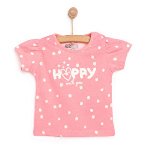 HelloBaby Basic Kız Ha, Koyu Pembe, 6 Ay