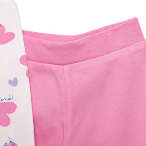 Basic Kız Kalp Desenli 2li Patiksiz Alt Kız Bebek