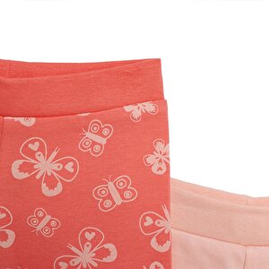 Basic Kız Kelebek Desenli 2li Patiksiz Alt Kız Bebek Basic Kız Kelebek Desenli 2li Patiksiz Alt Kız Bebek