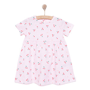 HelloBaby Basic Elbise, Pembe, 9 Ay