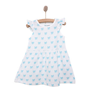 HelloBaby Basic Elbise, Ekru, 9 Ay