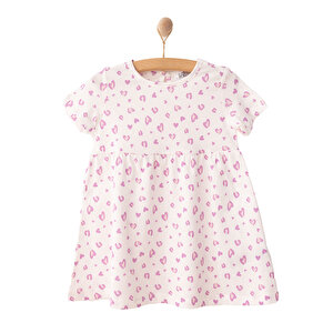 HelloBaby Basic Kız Leopar D, Ekru, 9 Ay