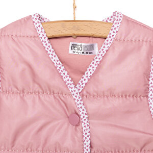 Basic Kız Mevsimlik Şişme Yelek Kız Bebek Basic Kız Mevsimlik Şişme Yelek Kız Bebek