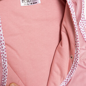 Basic Kız Mevsimlik Şişme Yelek Kız Bebek Basic Kız Mevsimlik Şişme Yelek Kız Bebek