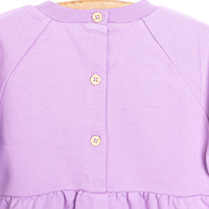 Basic Kız Örme Önü Fırfırlı Elbise Kız Bebek Basic Kız Örme Önü Fırfırlı Elbise Kız Bebek