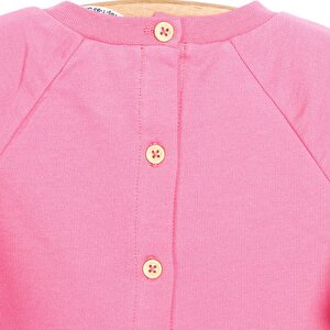 Basic Kız Örme Önü Fırfırlı Elbise Kız Bebek