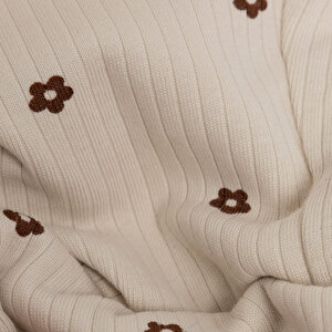 Basic Kız Papatya Desenli  İspanyol Paça Kaşkorse Tayt Kız Bebek